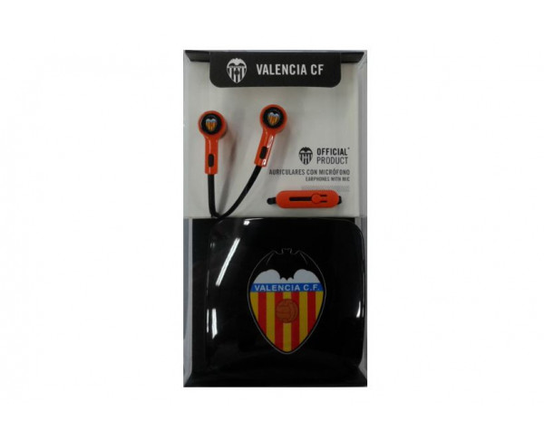 Auriculares Valencia CF con micrófono y guarda auriculares