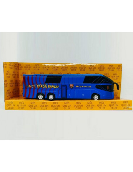 Autobús metálico en miniatura Oficial FC Barcelona
