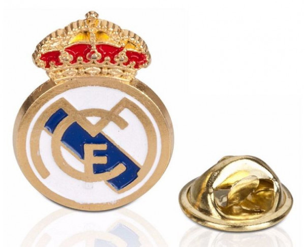 Pin escudo metálico del Real Madrid