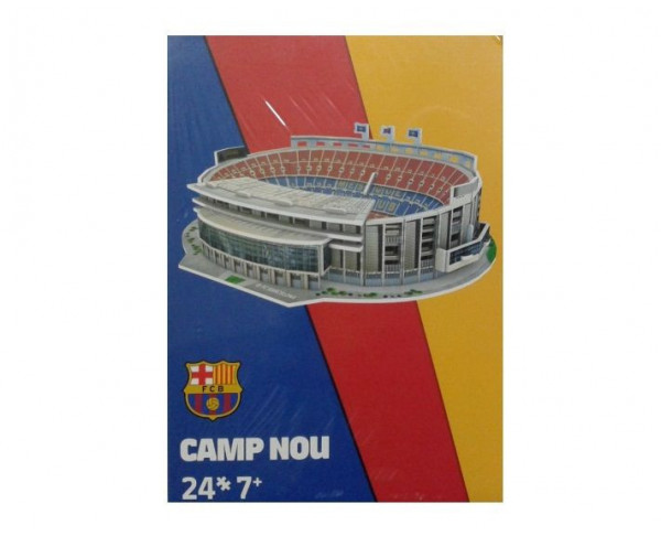 Puzzle maqueta Camp Nou 24 piezas