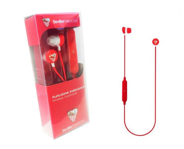 Auriculares inalámbricos botón del Sevilla FC