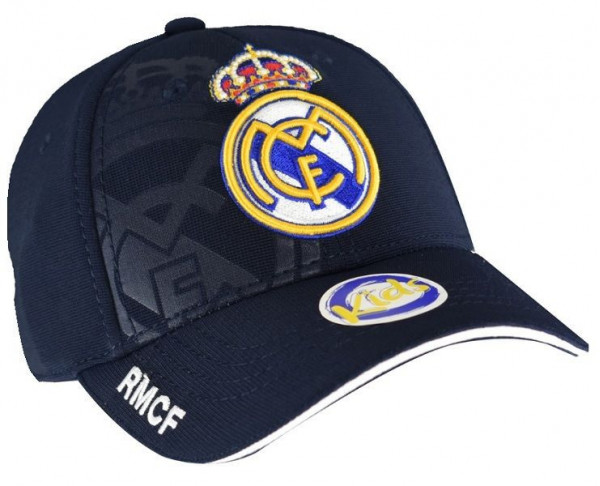 Gorra infantil Real Madrid azul oscura