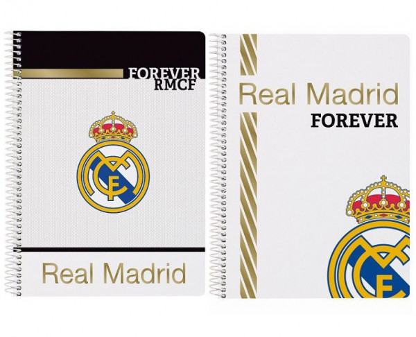 Cuaderno pequeño Real Madrid tamaño cuartilla