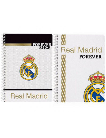 Cuaderno pequeño Real Madrid tamaño cuartilla