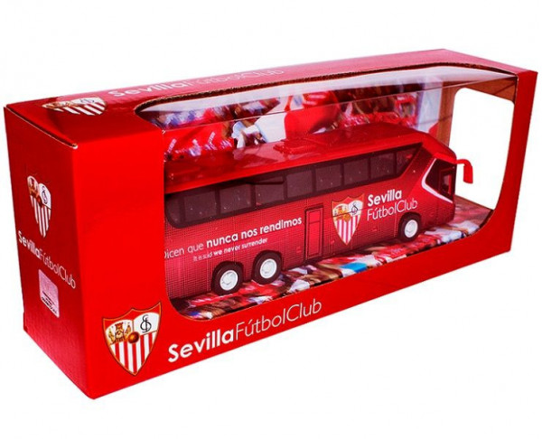 Autobús del Sevilla FC réplica Oficial a escala