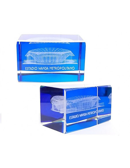Bloque de cristal compacto 3D Metropolitano ATM