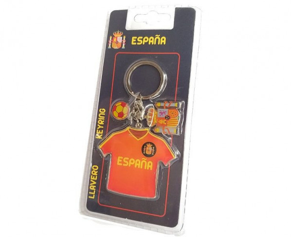 Llavero camiseta Selección Española de fútbol