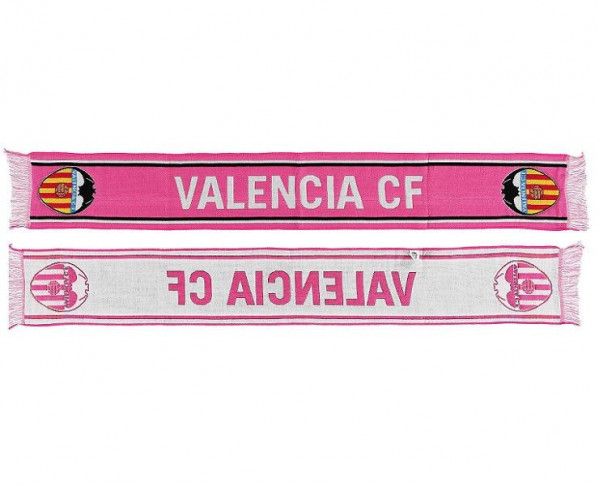 Bufanda de color rosa Valencia CF