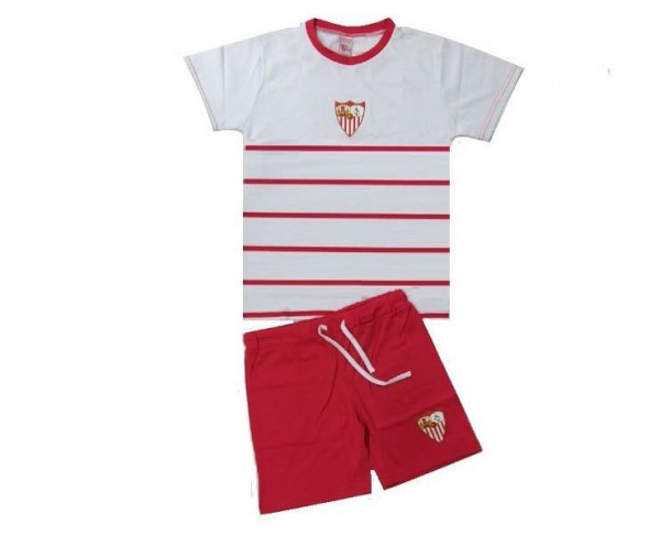 Pijama manga corta de verano Sevilla FC infantil