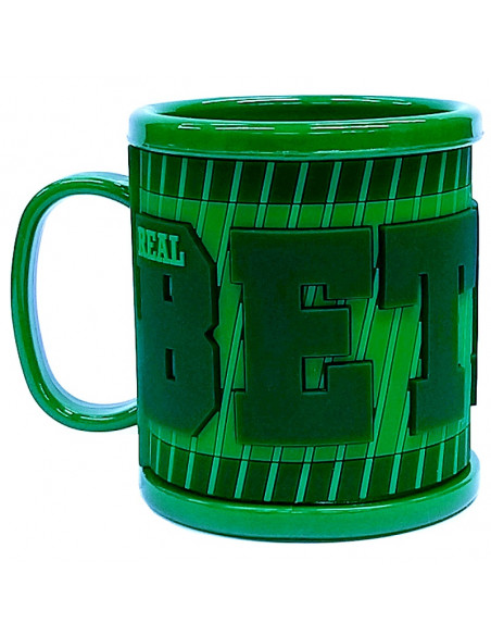 Taza Real Betis Balompié material rubber con relieve 3D