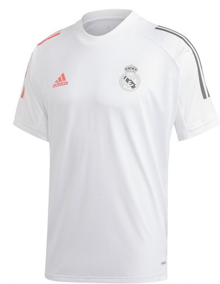 Camiseta blanca Training Real Madrid adidas 2021 Adulto