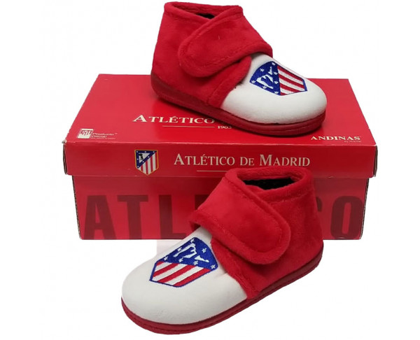 Zapatillas andar por casa Atlético Madrid niños pequeños
