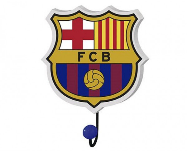 Gancho perchero escudo del FC Barcelona