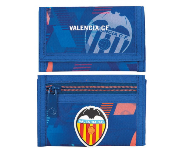 Billetero Valencia CF con varios departamentos y monedero