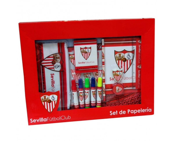 Conjunto escolar infantil 20 piezas Sevilla FC