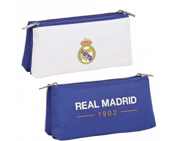 Estuche grande dos departamentos Real Madrid 2021-22