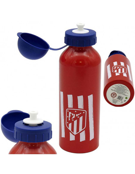 Botella cantimplora de aluminio Atlético de Madrid 500 ml. Vistas varias