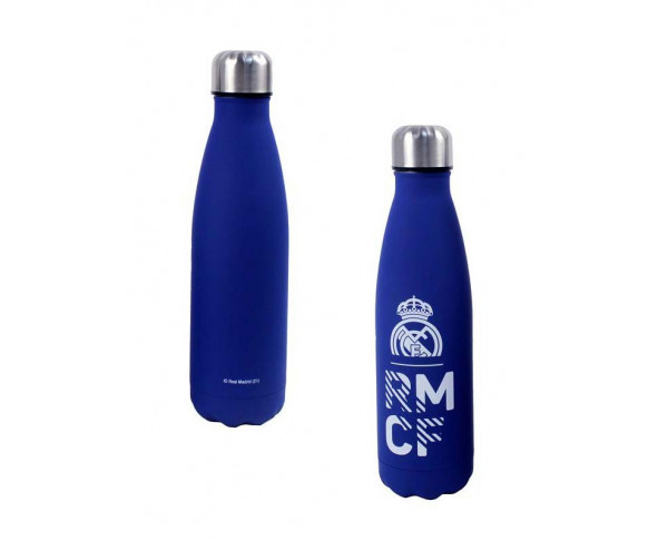 Botella de acero Real Madrid con doble pared 500 ml.