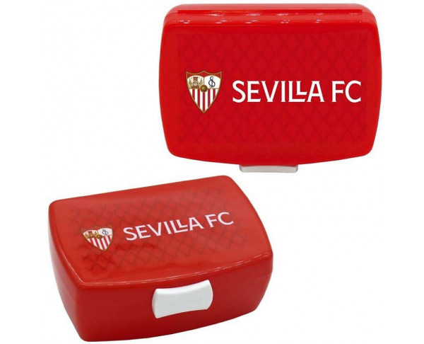 Fiambrera infantil Sevilla FC con cierre hermético