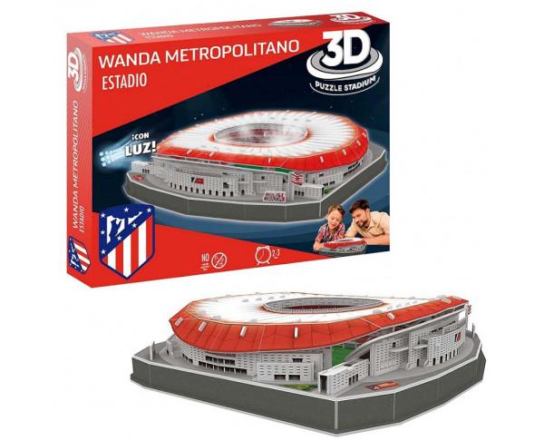 Maqueta Estadio Wanda Iluminación Led Atlético Madrid