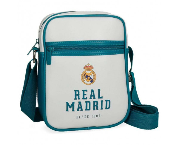 Bandolera Real Madrid de polipiel alto de gama