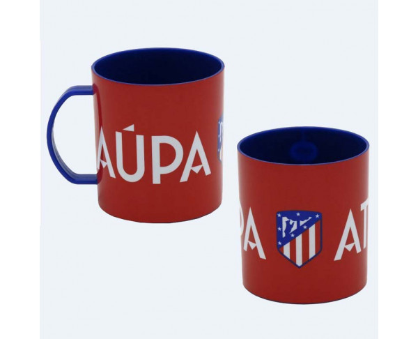 Taza de plástico Atlético de Madrid Aúpa Atleti