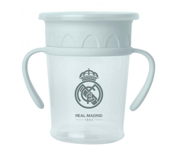 Taza antigoteo Real Madrid para bebés y niños pequeños