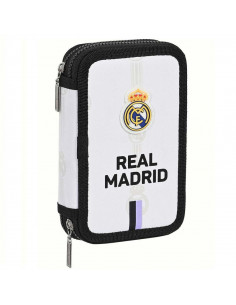 Estuche escolar en forma de bota de fútbol del Real Madrid Color violeta oscuro Real Madrid 