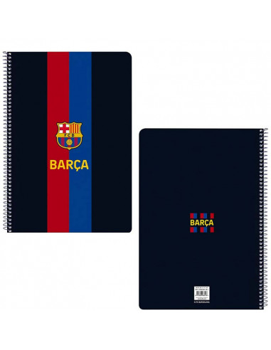 Cuaderno FC Barcelona tamaño folio 1ª Equipación 2022-23