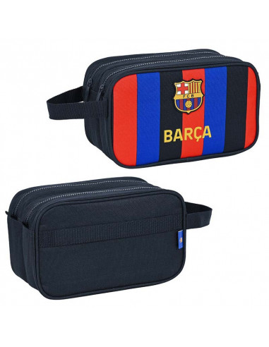 Bolsa de aseo grande FC Barcelona dos departamentos