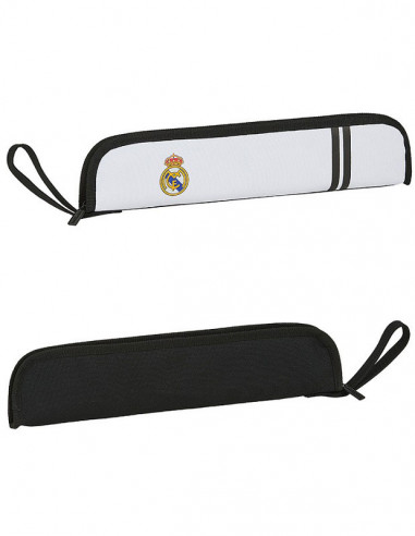 Funda porta flauta Real Madrid con protección interior acolchada