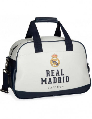 Bolsa de viaje Real Madrid de polipiel alto de gama
