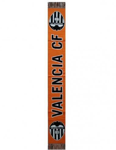 Bufanda del Valencia CF color naranja modelo clásico