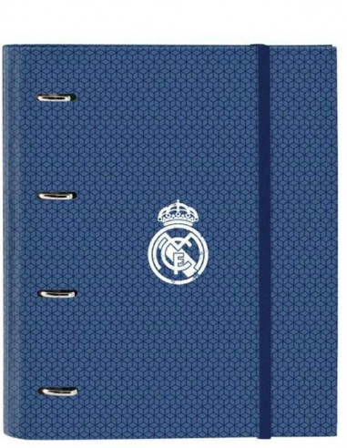 Carpeta Real Madrid con 4 anillas y 100 hojas de recambio