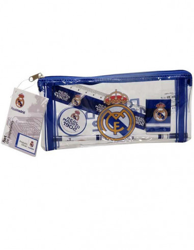 Estuche y accesorios escolares Real Madrid