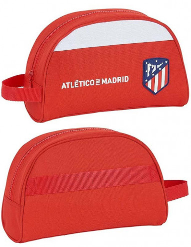 Bolsa de aseo Atlético de Madrid rojiblanca unisex