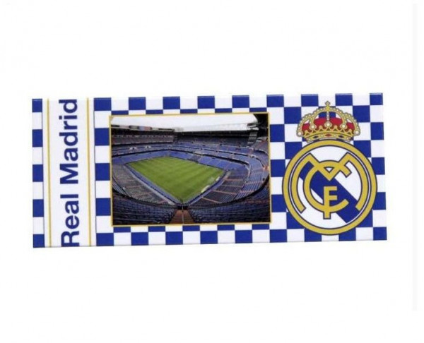 Imán Real Madrid Estadio Santiago Bernabéu con escudo