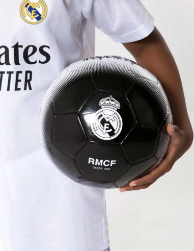 Balón Real Madrid reglamentario de cuero juvenil y adulto fútbol 11