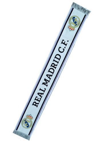 Bufanda Real Madrid diseño clásico 1º Equipacion 2023