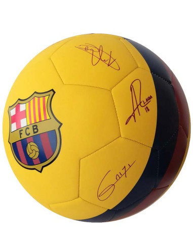 Balón grande FC Barcelona multicolor reglamentario