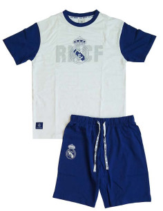 Pijama Escudo Real Madrid Niños Rosa - Real Madrid CF