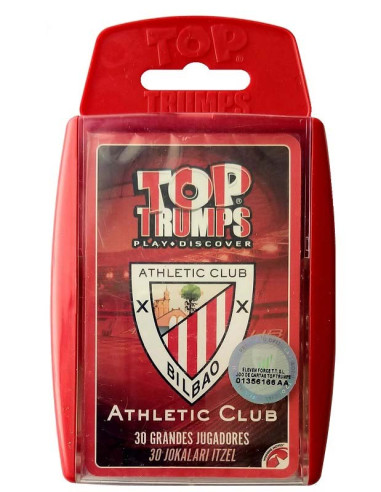 Juego de cartas Top Trumps Athletic Club