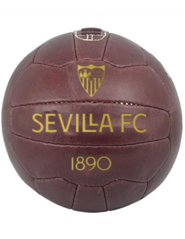 Balón de cuero Sevilla FC antiguo 1890