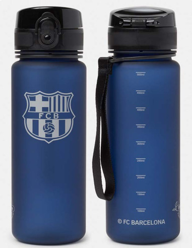 Botella cantimplora FC Barcelona Tritán azul 500 ml