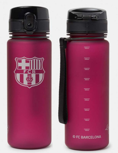 Botella cantimplora FC Barcelona Tritán grana 500 ml