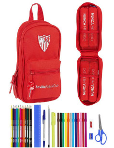 Mochila Escolar Con Ruedas Sevilla Fútbol Club Rojo (22 X 27 X 10 Cm) con  Ofertas en Carrefour