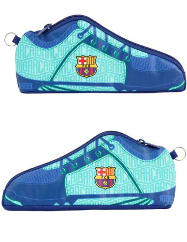 Estuche FC Barcelona con forma de zapatilla