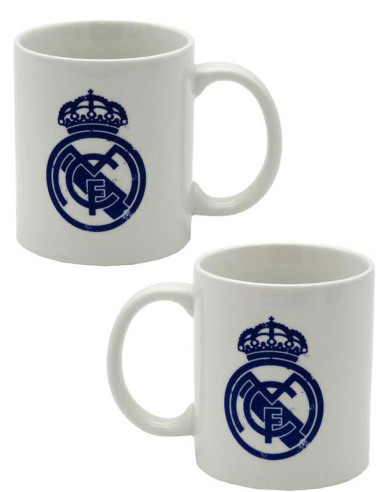 Taza de cerámica blanca Real Madrid Legend