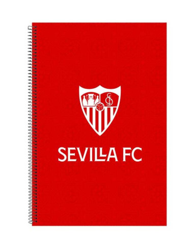 Cuaderno pequeño Sevilla FC tamaño cuarto