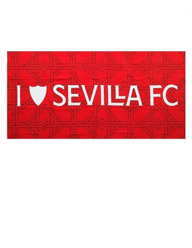 Toalla grande Sevilla FC I Love 90x180 cm